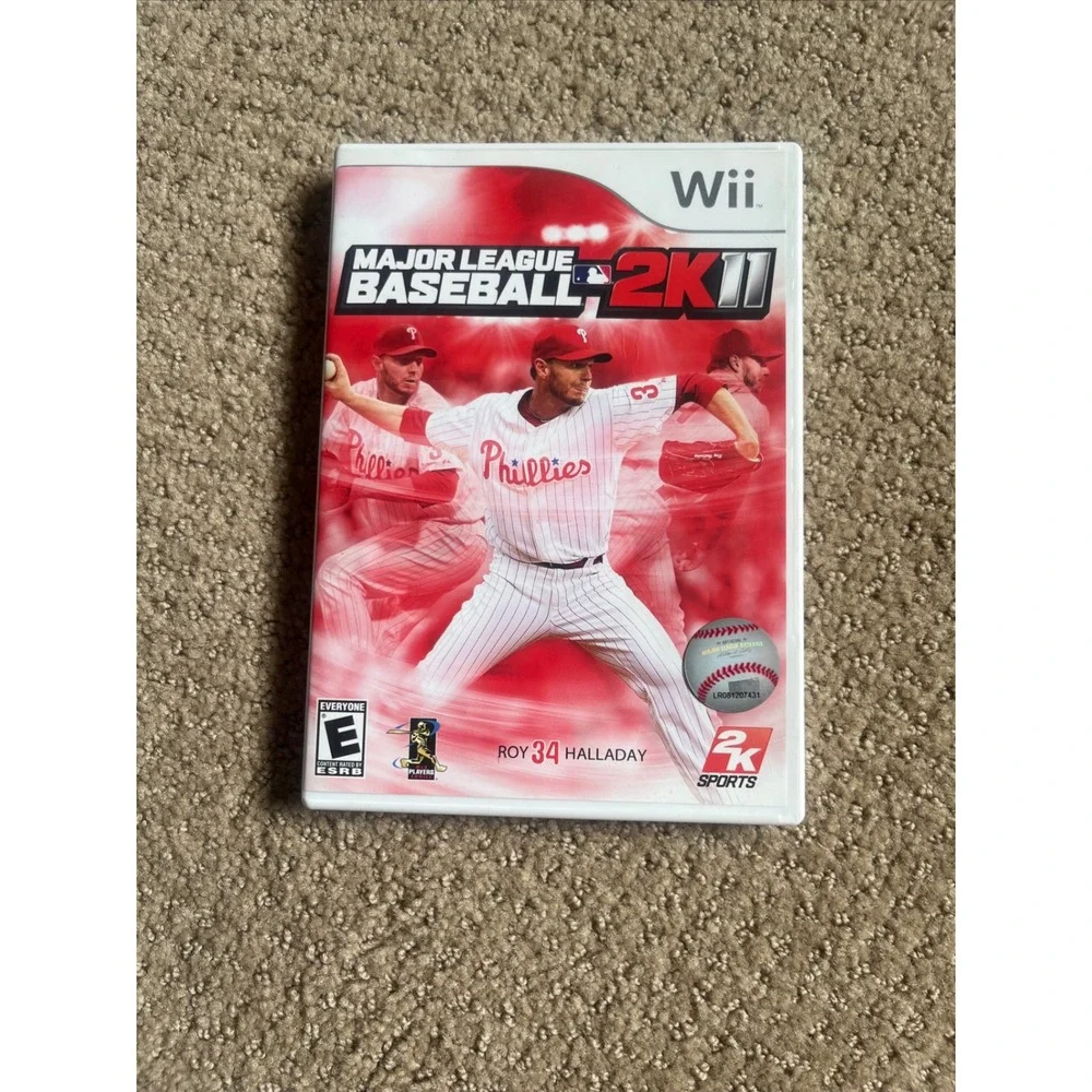 Major League Baseball 2K11 Nintendo Wii MLB 2K11 Roy Halladay